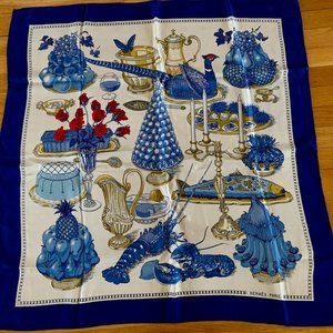Vintage Hermes Silk Scarf